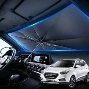 투싼ix 우산형 햇빛가리개 차량용 앞유리커버 암막