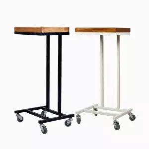 미용실 티테이블 바퀴달린테이블 침실 바퀴달린 티트레이