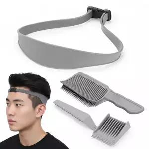 셀프 이발 가정 커트 뒷머리 정리 가이드밴드 커트빗 3종세트