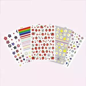네일스티커 데코 재료 부자재 스티커 5종 M10889