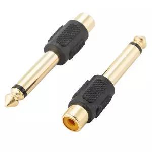 RCA to 5.5 변환젠더 오디오 커넥터