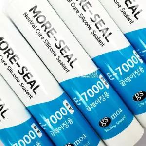 모아 글레이징용 E-7000 실리콘270ml(밤색) 실링 샷시 틈새메꾸기 창틀 변기