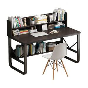 1인용 책상 800 컴퓨터 일자형 조립 원목 데스크 학원