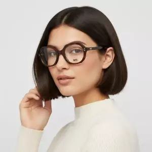 [알렉산더맥퀸] 안경테 뿔테 안경 MQ0389O 002 152016824