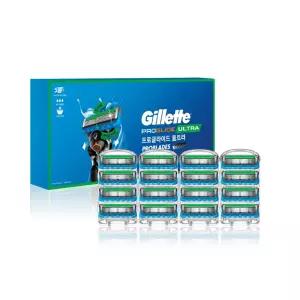 질레트 프로글라이드 울트라 면도날 16입