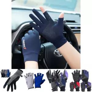 남자 여성 등산 용 캠핑 스포츠 아이스 쿨링 장갑/안전 바이크 여름 손가락장갑 운동 자전거 반 자외선