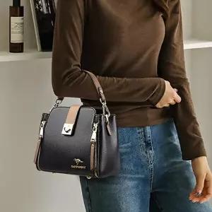 여성 소가죽 고급 토트백 패션 크로스끈 데이트룩 여성미니백 미니크로스백 여성핸드백