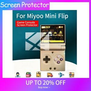 Miyoo Mini Flip 휴대용 게임 콘솔용 화면 보호기 2.8인치 강화 유리 긁힘 방지