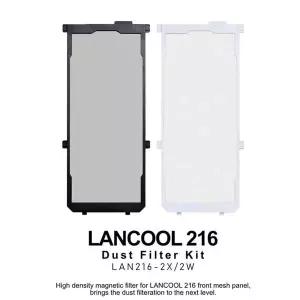 LANCOOL 216 마그네틱 먼지 패널용 전면 메쉬 필터 고밀도 게이머 캐비닛 액세서리 LIAN LI LAN216-2X2W