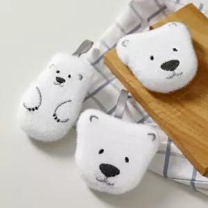 북극곰 아크릴 무흠집 설거지 수세미 2P세트