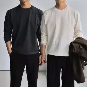 [하프클럽/맨즈북]보풀방지 남자 결혼식니트 세미정장 이너 봄가을 코디