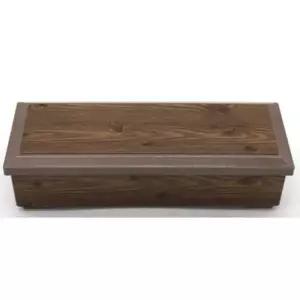 물빠짐 채반 있는 나무 수저함-WD18DFA