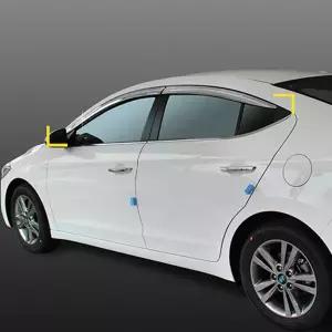 아반떼AD 크롬바이저 선바이져 윈도우바이저 빗물가리개 햇빛 썬 경동 아반때