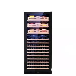 대용량 블랙 와인셀러 냉장고 술장고 가정용 와인 업소용 술냉장고