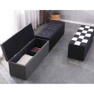 벤치 수납의자 현관 서랍 벤치의자 매장 스툴 일자