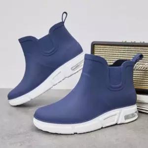 남자워커 심플 트렌디 첼시 에어쿠션 데일리 남성 레인부츠