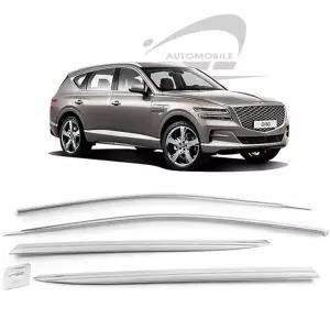 제네시스 GV80 크롬바이저 선바이져 윈도우바이저 빗물가리개 햇빛 썬 경동