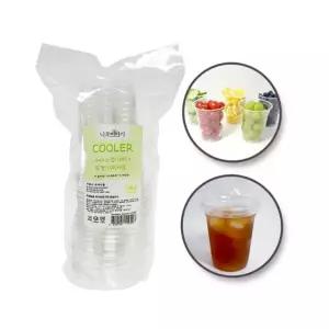 14온스쿨러아이스컵+뚜껑세트20P -R