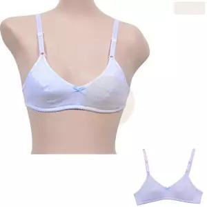 2단계 여자 청소년 브라 75A 80A 85A A컵 브래지어 언더웨어