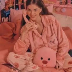 잔망루피 수면 잠옷 겨울 홈웨어 커플 파자마