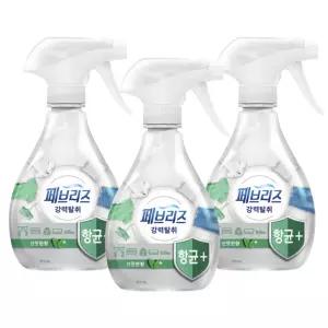 페브리즈항균플러스 페브리즈 섬유탈취제 산뜻한향 370ml 3개