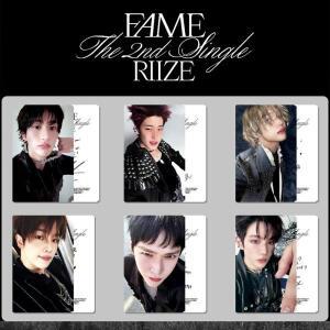 6개/세트 RIIZE 아이돌 보이 그룹 새 앨범 FAME 샷타로 은석 로모 카드 성찬 원빈 소희 안톤 HD 프린트 팬