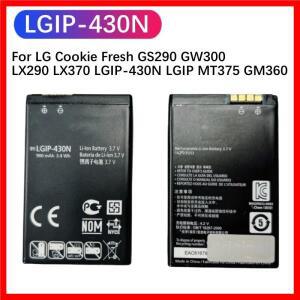 LG 쿠키 프레쉬 GS290 GW300 LGIP-430N MT375 GM360용 배터리