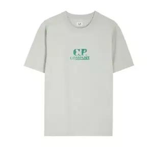 [비비안웨스트우드] CP컴퍼니 반팔 티셔츠 그래픽 청회색 142183821