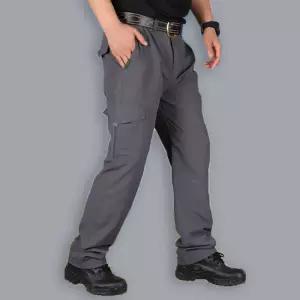 방수 카고바지 워크웨어 건빵 주머니 편한 데일리 남성여름 면 남자9부슬랙스