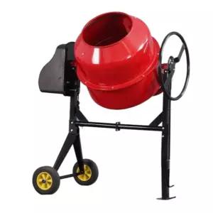 시멘트 믹서기 전동 다기능 믹서 페인트교반기 저소음 혼합 밀가루 몰탈 시멘트믹서기 건설