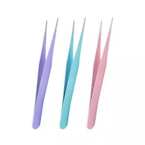 만들기도구 일자핀셋 공예 공방 미술 재료 섬세한작업 자개공예 전자부품 네일아트 모형조립