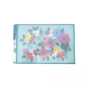 대령 논슬립 도마 플라워 가든 중도마 부엌 주방 요리 조리 가정용 사각 다용도 양면 손잡이