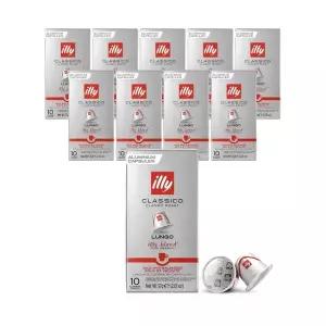 일리 네스프레소 호환 캡슐커피 클라시코 룽고 10P x 10개