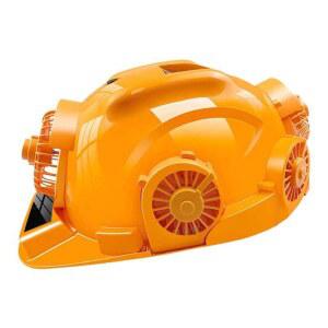 선풍기 공사장 방지 태양광 충전식 여름 건설현장 1팬 시공 시원한 건축모