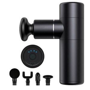 KICA K1 무선 미니 핸드 마사지 이완 근육 진동기 그레이 안마 멀티 토르건 무소음