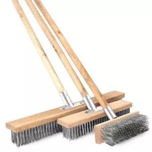 쇠브러시 밀대 쇠브러쉬 산업용 브러시 스테인리스 녹제거