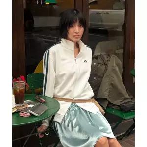 매장정품 [브랜드명] 르꼬끄 LECOQ 유니 선데이 루즈핏 트랙탑 그린 QR123JFT31 QR123JFT31_DGN0 118067