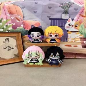 귀멸의칼날 젠이츠 미츠리 시노부 이구로 앉은자세 봉제인형 솜인형