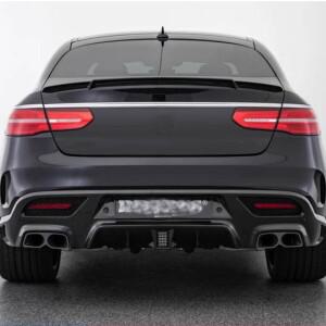 2014-2019 메르세데스 벤츠 GLE C292 쿠페 350 400 63 탄소 섬유 후면 트렁크 뚜껑 덕테일 스포일러 윙 액