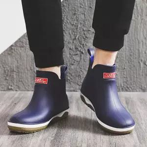 남성 물장화 앵클 레인부츠 경량장화 비올때신발