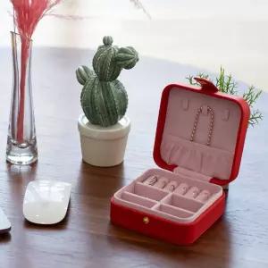 쥬얼리 악세사리 여행용 미니 보석함 보관함/여자/선물/주얼리/딸/예물/여성/화장대/정리함/화장품/반지