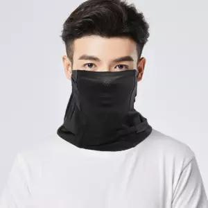 귀걸이형 에어 쿨 멀티스카프 여름 넥워머 자외선차단(블랙)