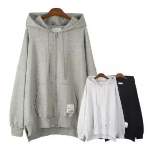 에스티아 8111 투웨이 라벨 후드집업 빅사이즈