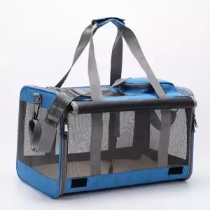 반려동물 강아지 고양이 이동장 캐리어 산책가방 기내용 슬링백 (SJ-009)