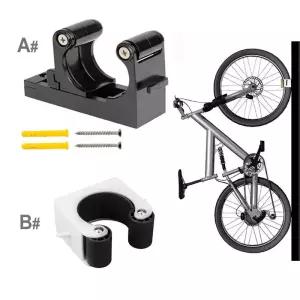 1/2개 자전거 거치대 주차 버클 훅 타이어 클램프 차고 정리함 벽걸이 클립 로드 MTB 행거 브래킷 랙 보관