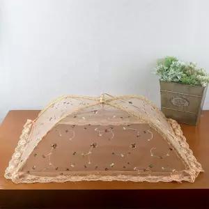 쿠킹레이스 원터치 밥상보(사각)상덮개 접이식밥상보 밥상보 보온밥상덮개