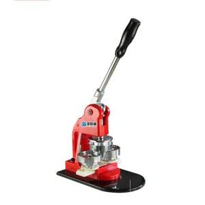 58MM 배찌 만들기 벳지 프레스 기계 버튼몰 레드 수작업 공예 판촉물 버클 양철