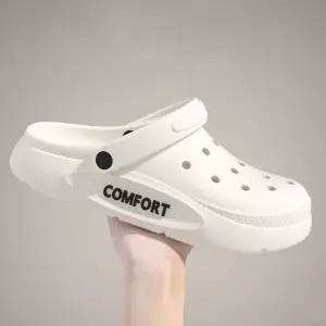 슬리퍼 통기성 방수 남녀공용 신발 미끄럼 방지 데일리 컴포트 EVA 샌들