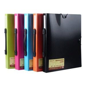 미술작품 보관 가방 대형 A1 8 8페 그림 케이스 작품 페 파란색 보관백