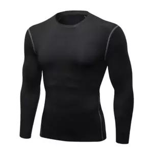 남자짐웨어 머슬핏나시 남자운동나시 트레이닝반팔 짐웨어오버핏 트레이닝복 얇은 헬스 상의 긴팔 스판 운동복 이너티